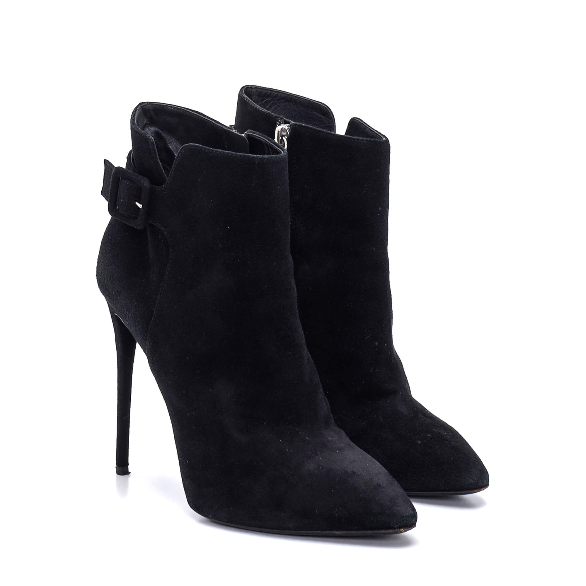 Giuseppe Zanotti - Black Suede Bootie